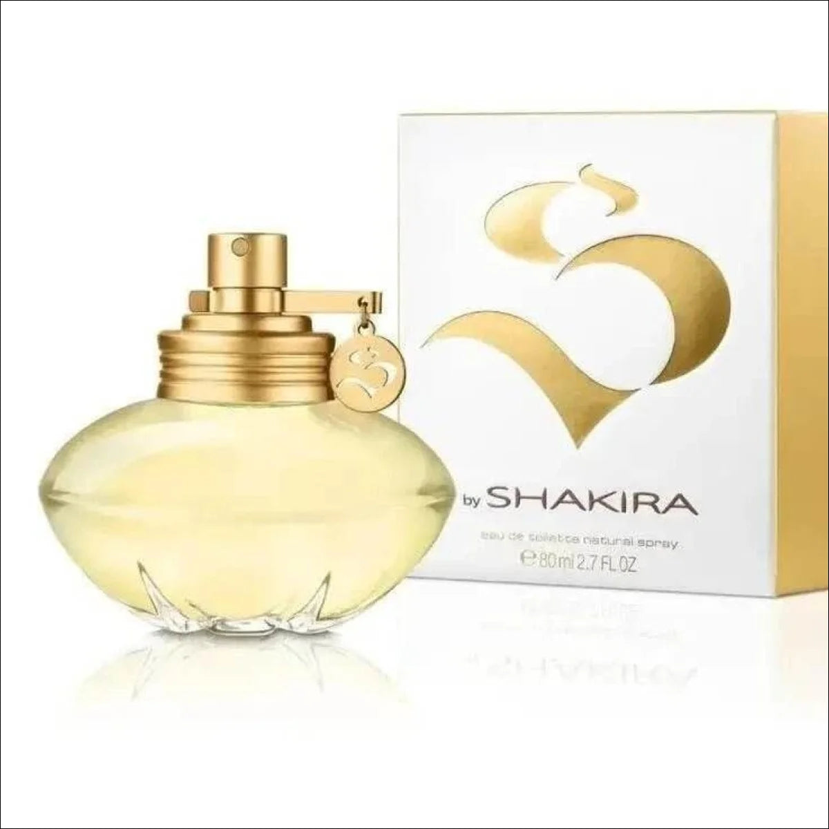 S By Shakira Eau De Toilette 80ml Feminino - Fragrância Oriental Floral, Fresca e Exótica - Jm Grife