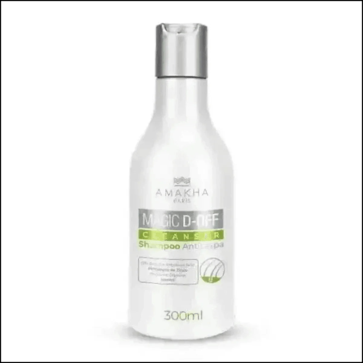 Shampoo Anticaspa Amakha Paris 300ml Frasco Branco - Magic D-Off - Jm Grife