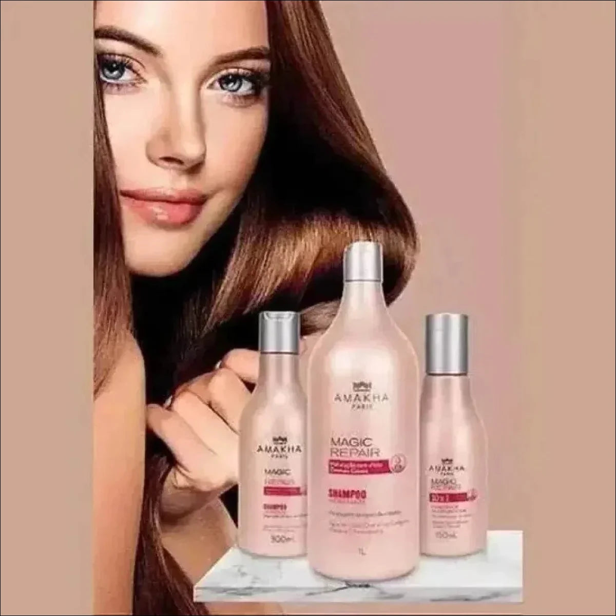 Shampoo Capilar Magic Repair 300ml - Limpeza Suave, Hidratação Extrema, Sem Sal e Parabenos - Jm Grife