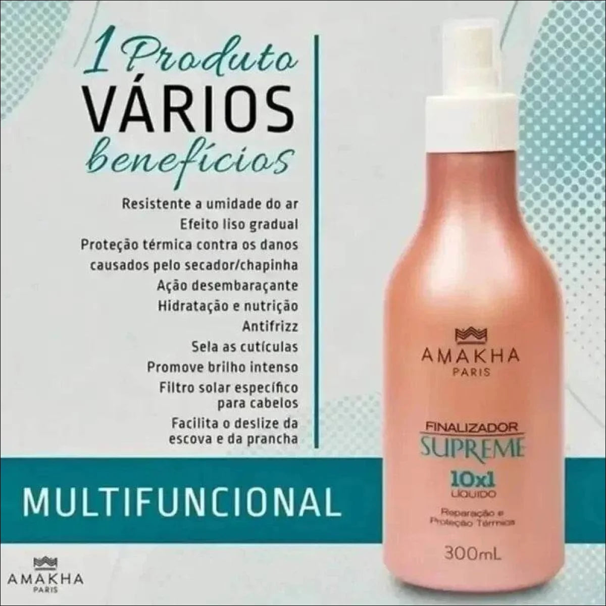Shampoo Condicionador Finalizador Magic Repair Amakha Paris - Jm Grife