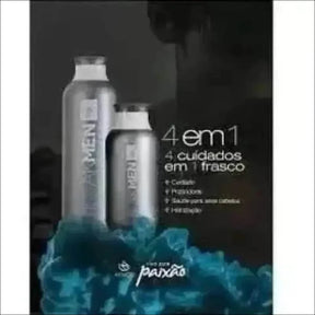 Shampoo, Condicionador, Sabonete e Emulsão de Barbear 4 em 1 Ak Men - 250ml - Jm Grife