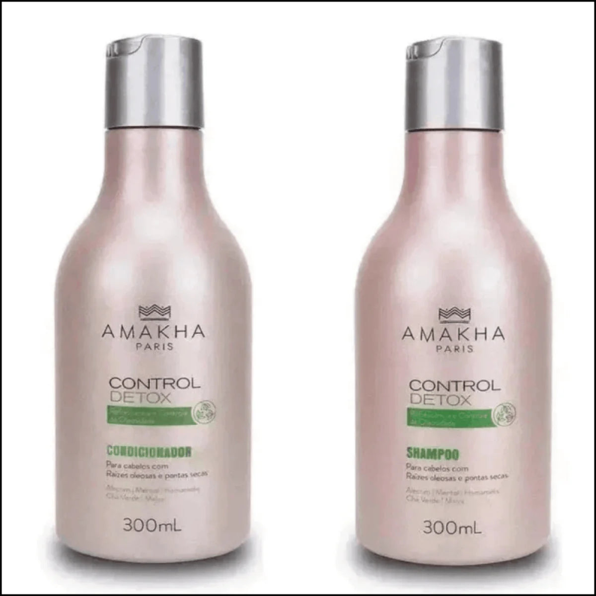 Shampoo Detox Amakha Paris 300ml - Limpeza Profunda e Hidratação para Cabelos Saudáveis - Jm Grife