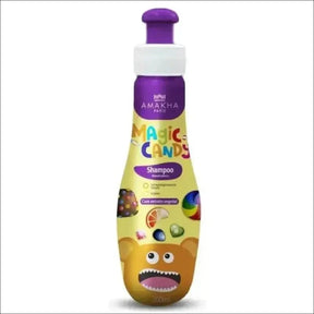 Shampoo Infantil Vegano Magic Candy 200ml - Limpeza e Maciez com Extrato de Melão - Jm Grife