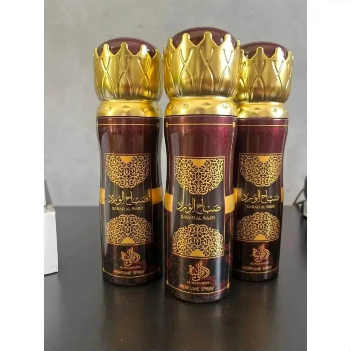 Spray Aerossol  Sabah Al Ward Al Wataniah em 200 Ml Lançamento - Jm Grife