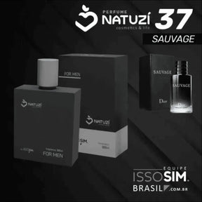 Tabela de Referência de Perfumes Natuzí 100ml e Sauvage Masculino - Jm Grife