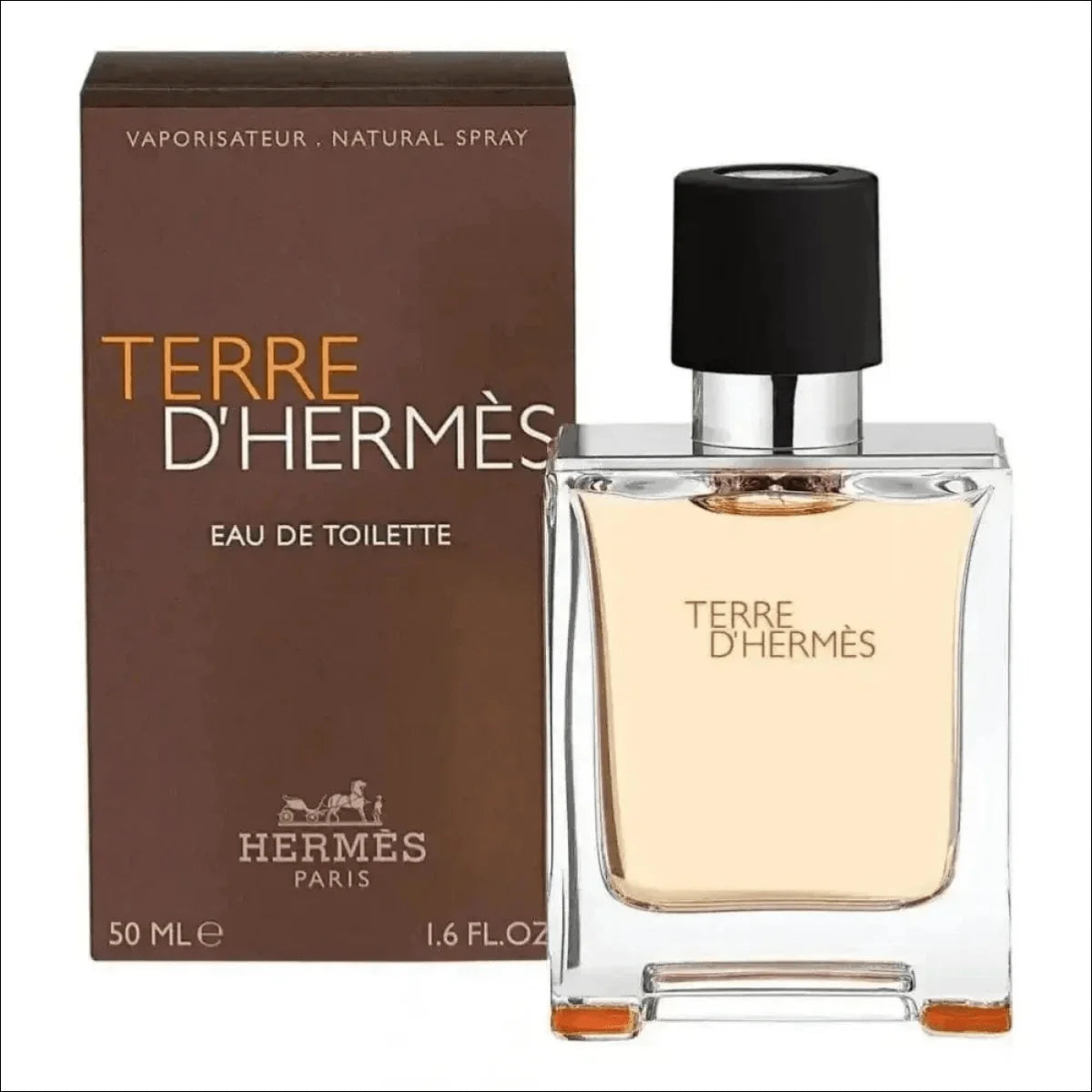 Terre D'Hermès Edt 50ml - Perfume Masculino Amadeirado e Especiado da Hermès - Jm Grife
