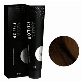 Tinta De Cabelo Amakha Louro Claro Dourado Acobreado 8.34 - Jm Grife