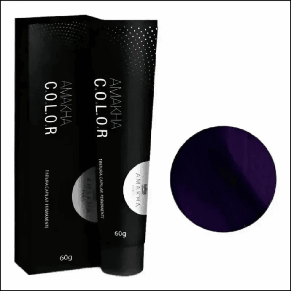 Tinta De Cabelo Violeta 0.2 Amakha Paris - Conquiste A Cor Dos Seus Sonhos - Jm Grife