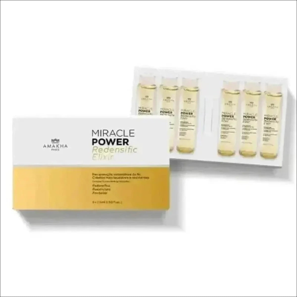Transforme Seus Cabelos Com Miracle Power Redensific Elixir - Jm Grife