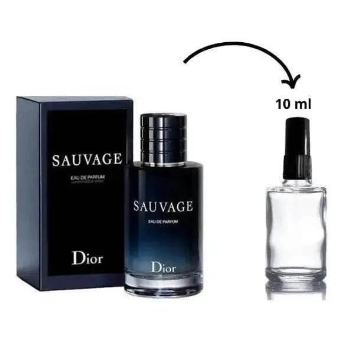 Unidade Sauvage Edp Exclusive de 10 ml, volume 10 ml - Jm Grife