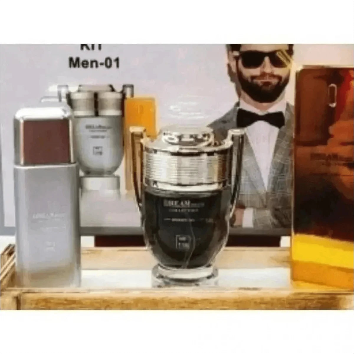 Unidades de Perfumes Dream Frasco Dourado e Caixa Exclusiva - Jm Grife