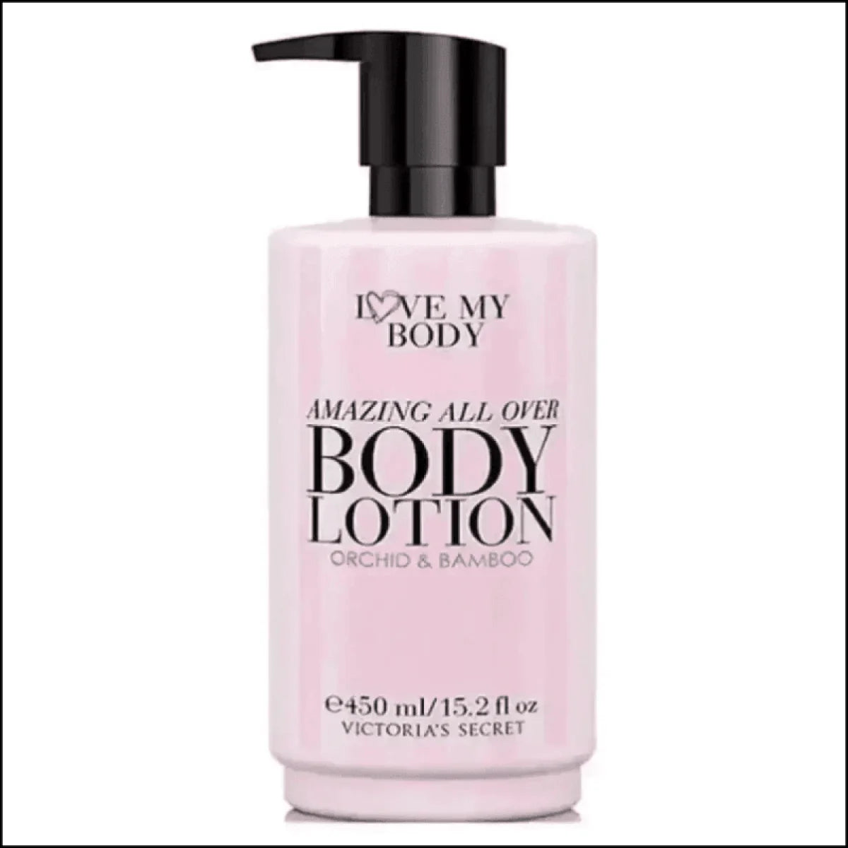 Victorias Secret Loção  Love My Body Orchid & Bamboo 450ml - Jm Grife