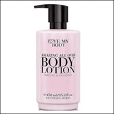 Victorias Secret Loção  Love My Body Orchid & Bamboo 450ml - Jm Grife