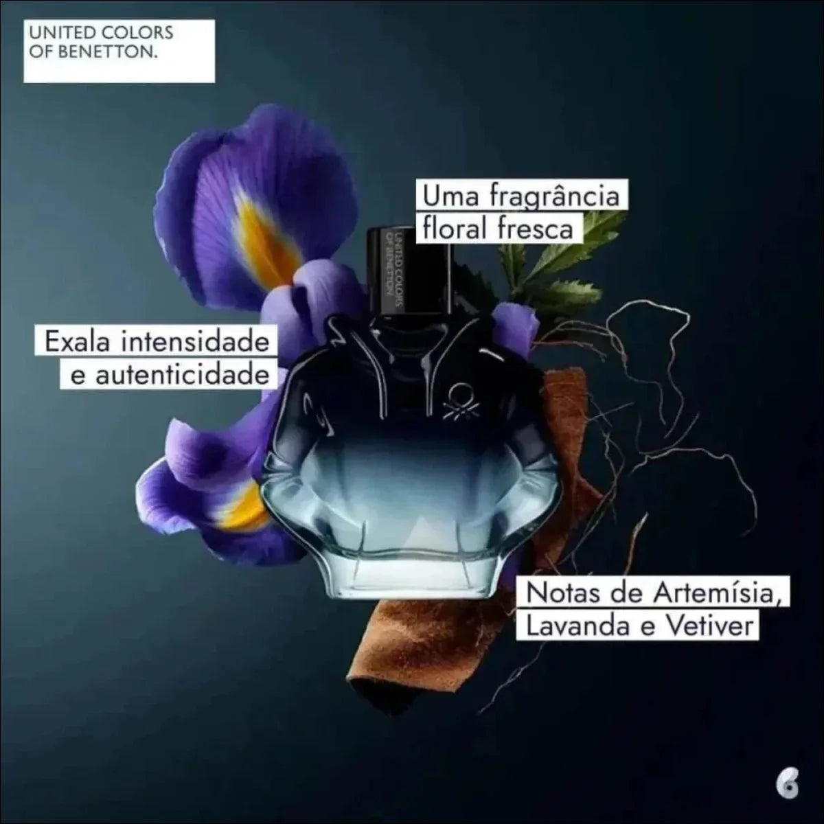 We Are Tribe Intense Benetton United Colors Eau De Parfum - Perfume Masculino 90ml - Jm Grife